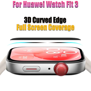ฟิล์มปกป้องหน้าจอ ฟิล์มกันรอยกันกระแทก for Huawei Watch Fit 5 / 4 / 5 Pro / 4 Pro / 3 อุปกรณ์เสริมสมาร์ทวอทช์