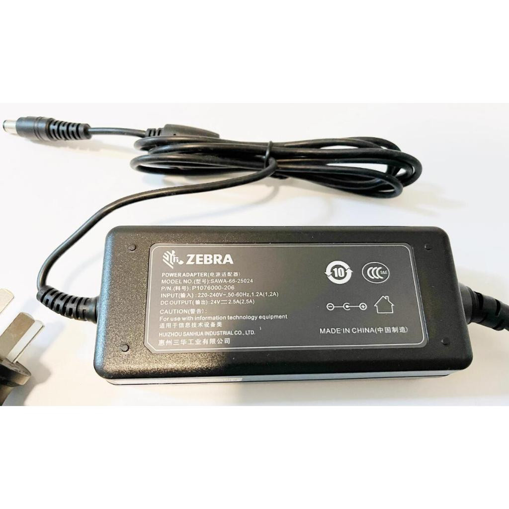 อะแดปเตอร์แปลงไฟ AC ของแท้ zebra FSP060-RPAC 24v 2.5A 20V 3A 60W สำหรับ gx420d gx420t gk420d gk420 p