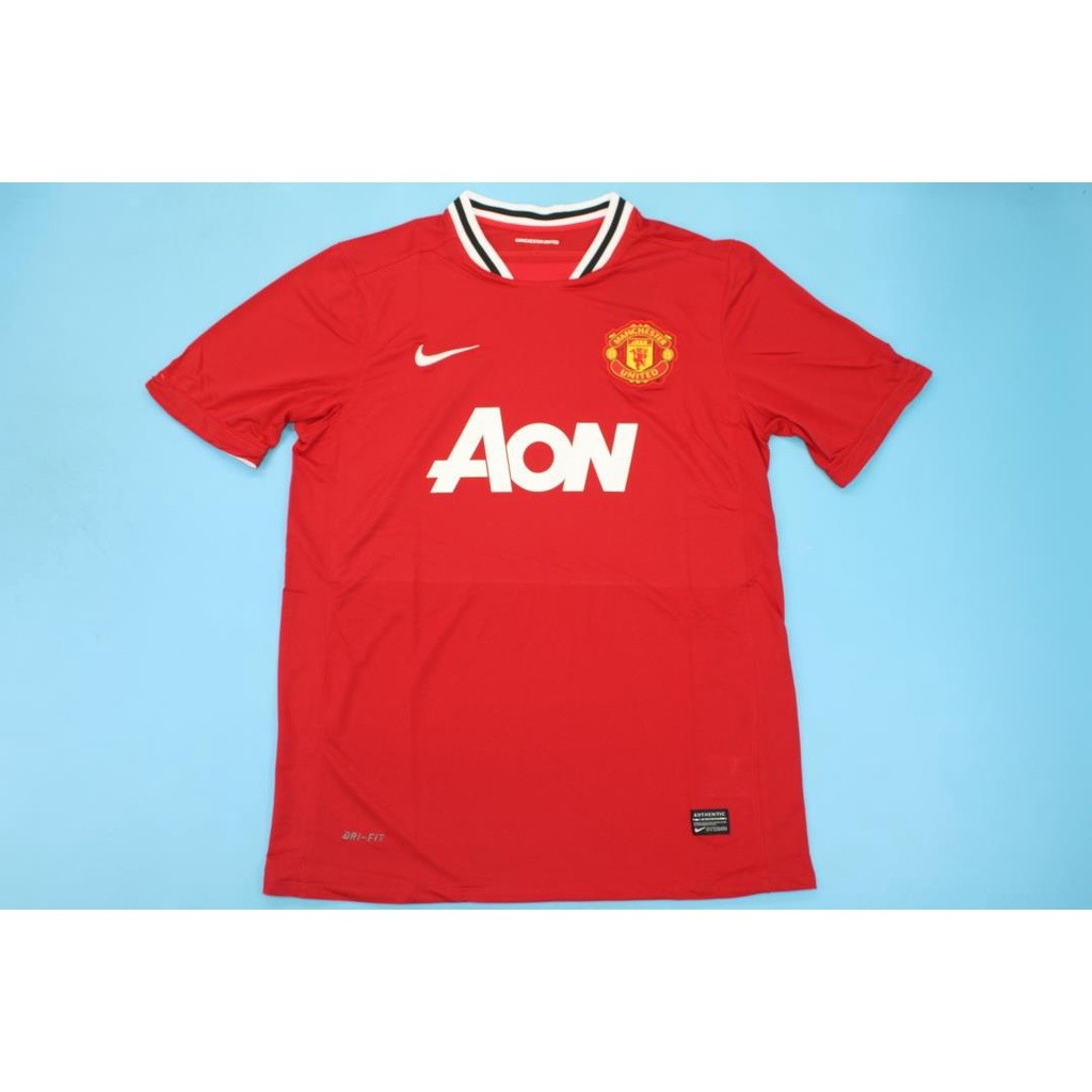 11-12 M Home Retro Soccer Jersey ฟุตบอล ROONEY