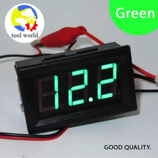 ตัววัดโวลท์ แบบดิจิตอล DC4.5 - 30.0V (Mini 0.36 inch DC4.5V-30V 2-Wire LED Digital Display Panel Battery Voltmeter