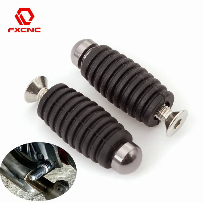 XF 6MM Foot Peg For Buell Triumph DAYTONA 675 Speed Triple 509 595 955 1050 XB9 S XB12S Motorcycles 