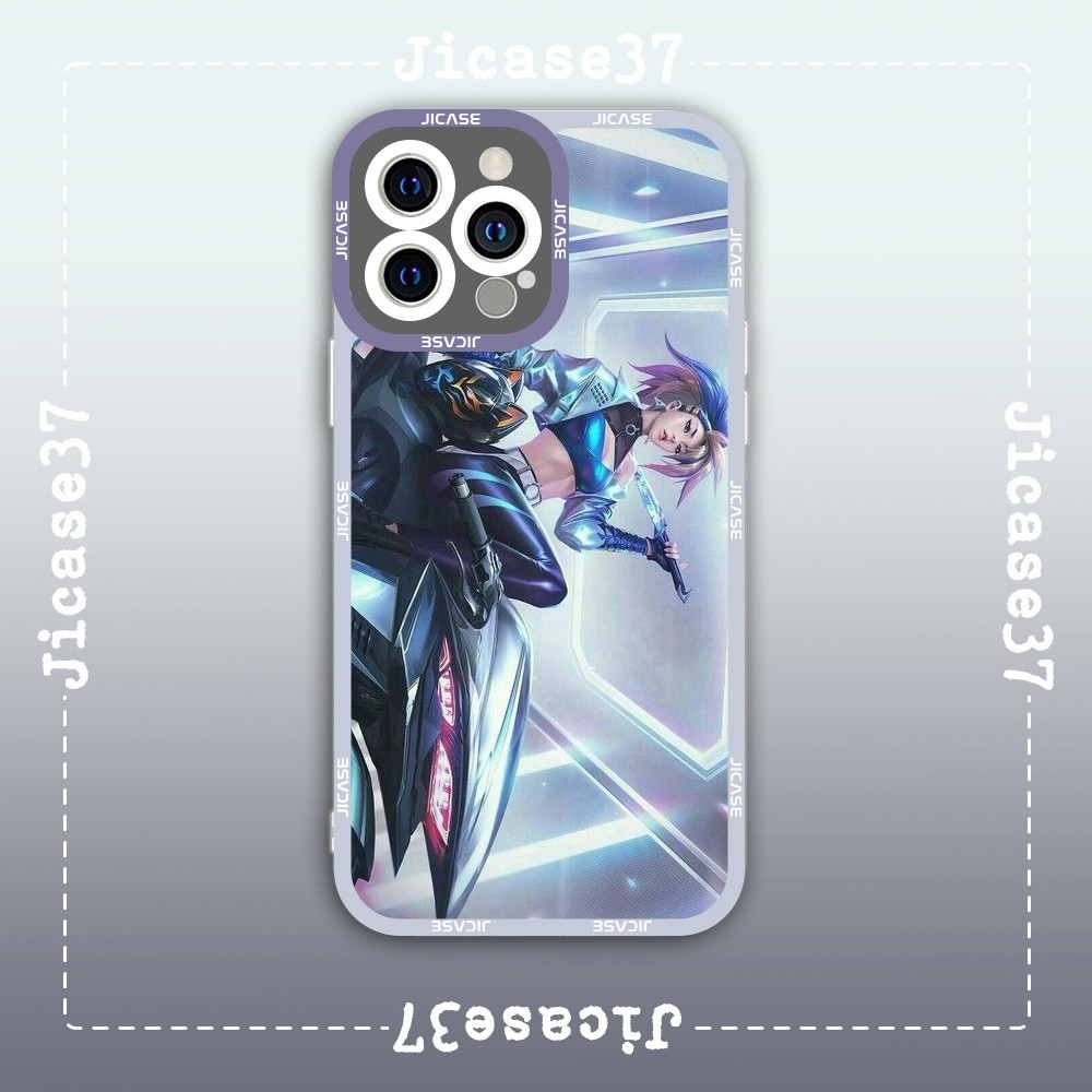 เคส iPhone Square Edge Samsung Xiaomi Oppo Game League of Legends Akali kda หมดแล้ว