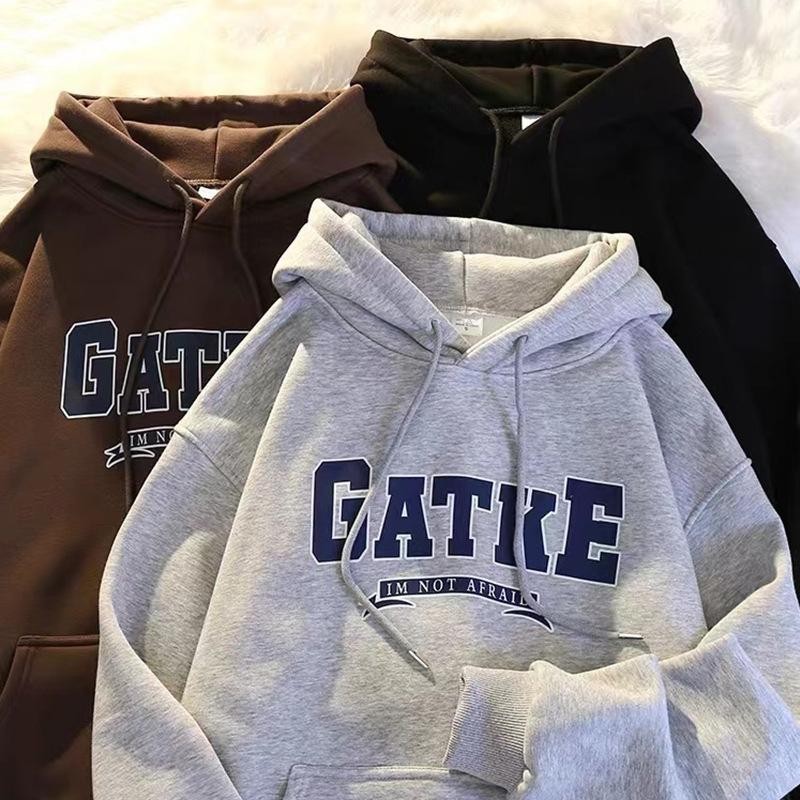 MNO.9 Hoodie M248 สกรีนอก มีกระเป๋า ผ้าสำลีหนานุ่ม thumbnail 3