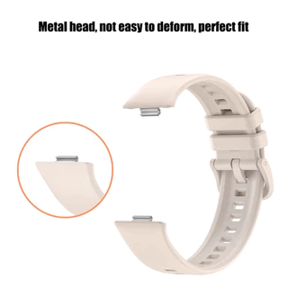 สายรัดซิลิโคนเดิมสำหรับนาฬิกา Huawei Watch Fit 5 4 3 / 5 4 Pro สายรัดข้อมือสมาร์ทวอท์ชนุ่มเข็มขัดกีฬาสำหรั อุปกรณ์เสริม
