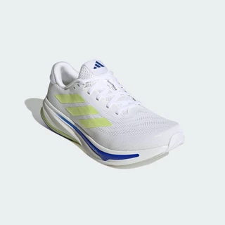 adidas วิ่ง รองเท้าวิ่งทรงหน้ากว้าง Supernova Rise 2 ผู้ชาย สีขาว IH8712