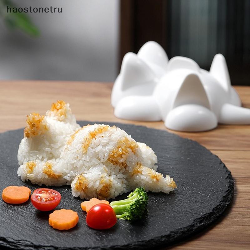 Ost 1/2pcs น่ารักเครื่องมือซูชิ Onigiri แม่พิมพ์สัตว์รูปร่างซูชิเด็กข้าวมันฝรั่ง Mash ฟักทอง Mash Bakery Gadgets ครัว N