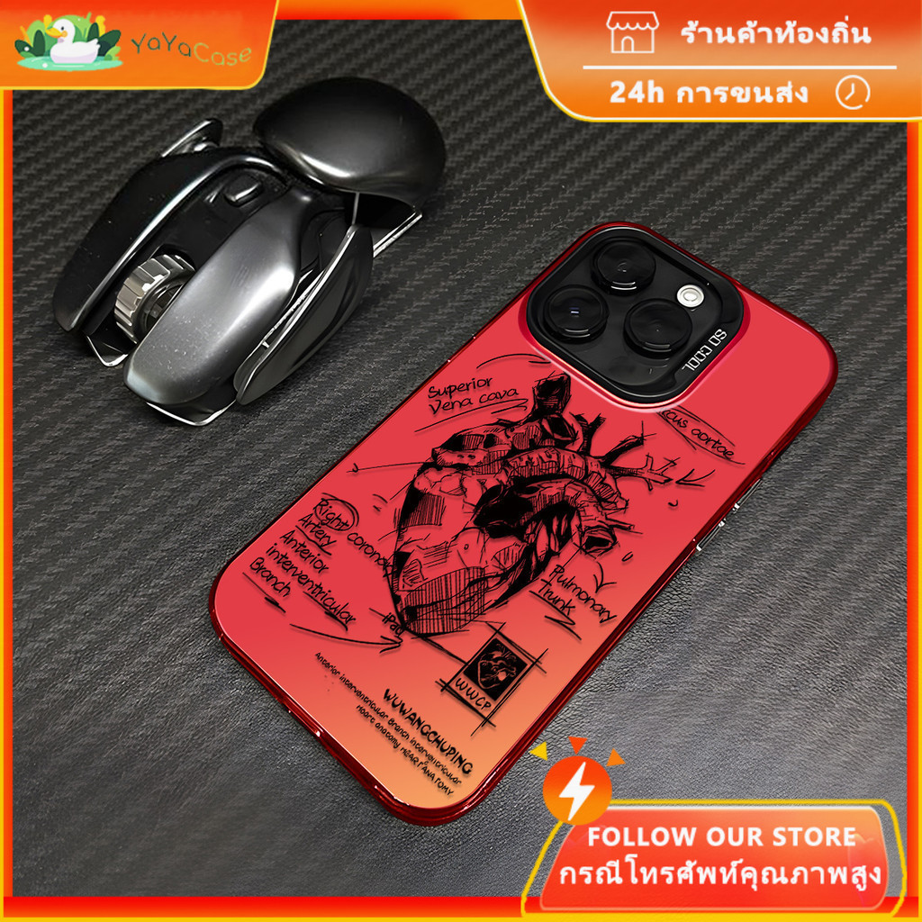 🦢สำหรับ OPPO RENO 5F 5LITE A17K A94 F19 PRO A31 A8 A74 A95 F19 A54 A57 A77 A77S A98 4G Heart Style I