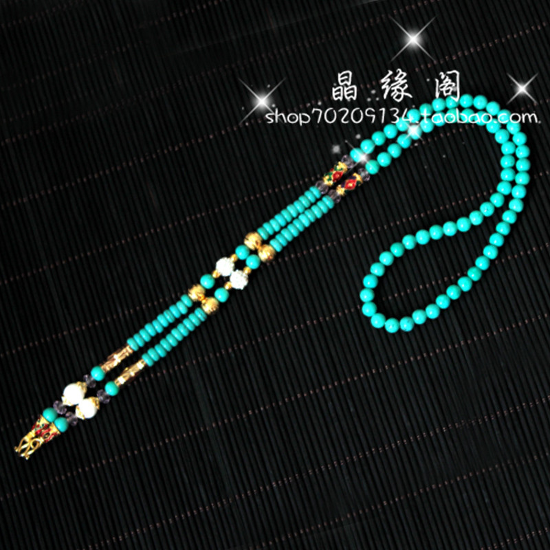 🔥🔥Amulet Special Chain Crystal Thailand Amulet Chain Turquoise Amulet Necklace