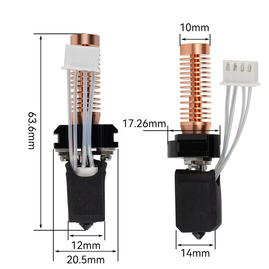 3D Printer Part Flashforge adventurer 5M , 5M Pro Ceramic Hotend Kit