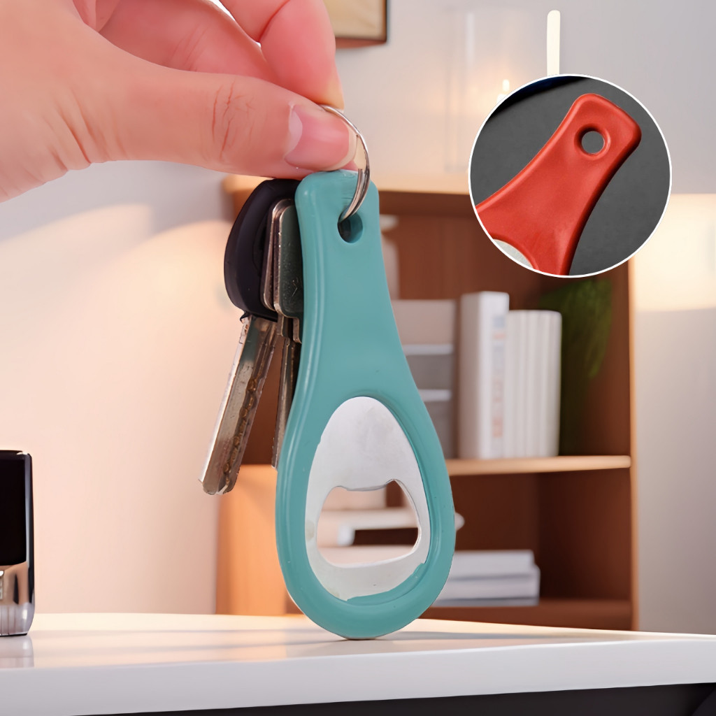 ที่เปิดขวดพกพา(มีรูแขวนห้อย)แข็งแรงทนทาน ที่เปิดขวดน้ำอัดลม ที่เปิดกระป๋อง ที่เปิดฝาขวด ที่เปิดอเนกประสงค์ - รูปที่ 4