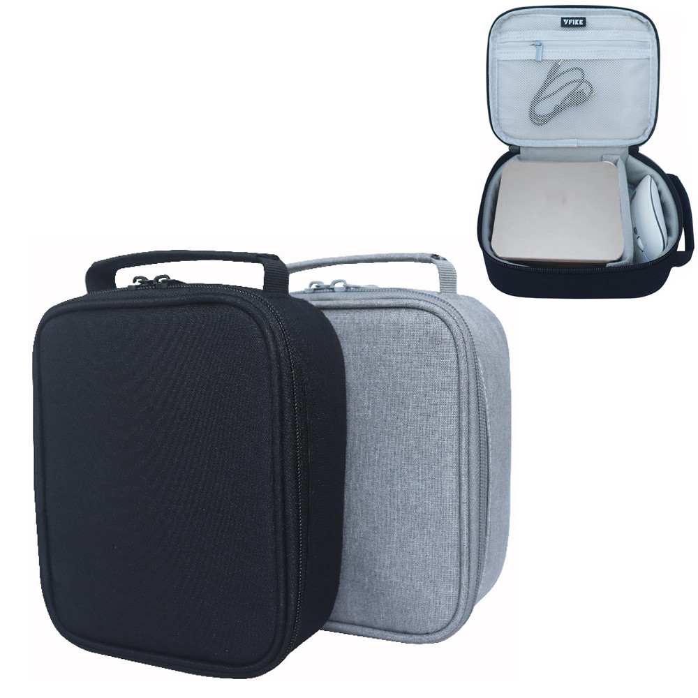 กระเป๋าเดินทางแบบแข็งแบบพกพาสําหรับ Mac Mini Travel Case,กระเป๋าถือกันกระแทกสําหรับคอมพิวเตอร์เดสก์ท็อป Mac Mini ปี 2024 พร้อมชิป M4 Pro/ชิป M4