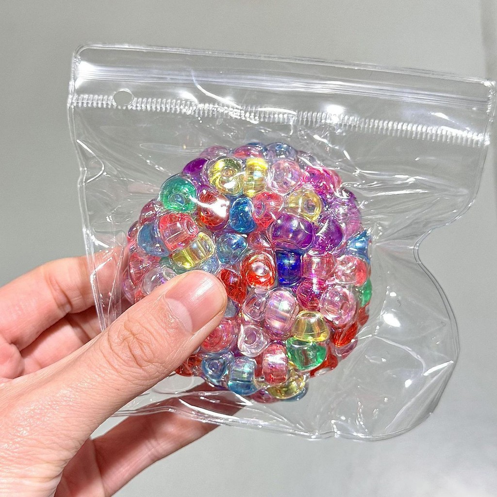 สีสันความเครียดบรรเทา Ball Sensory Stress Squeeze Balls สีสัน Sensory ความเครียดบรรเทาของเล่นบีบ