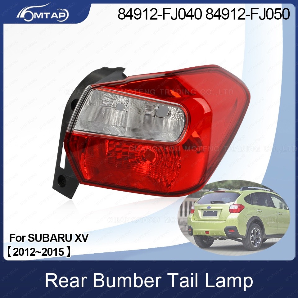 Mtap ซ้ายขวาไฟท้ายไฟท้ายด้านหลังไฟเบรคสําหรับ SUBARU XV 2012 2013 2014 2015 ด้านหลัง Bumber ไฟท้าย