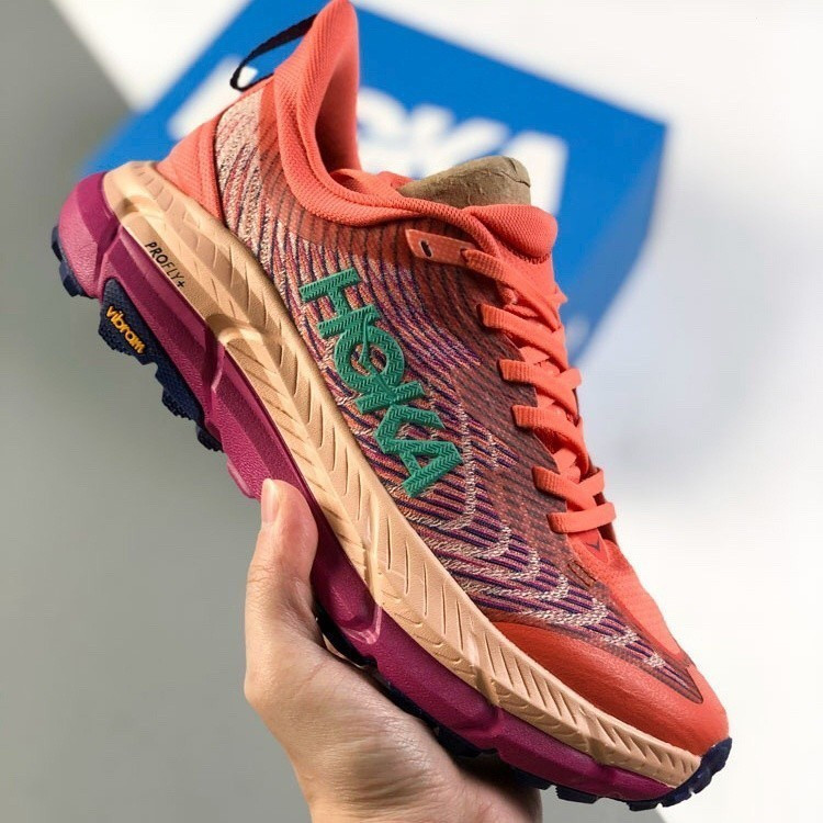 HOKA ONE ONE Spring MAFATE SPEED 4 Trail รองเท้าวิ่งสําหรับผู้ชายและผู้หญิง Breathable GGRC TQ8M JQE