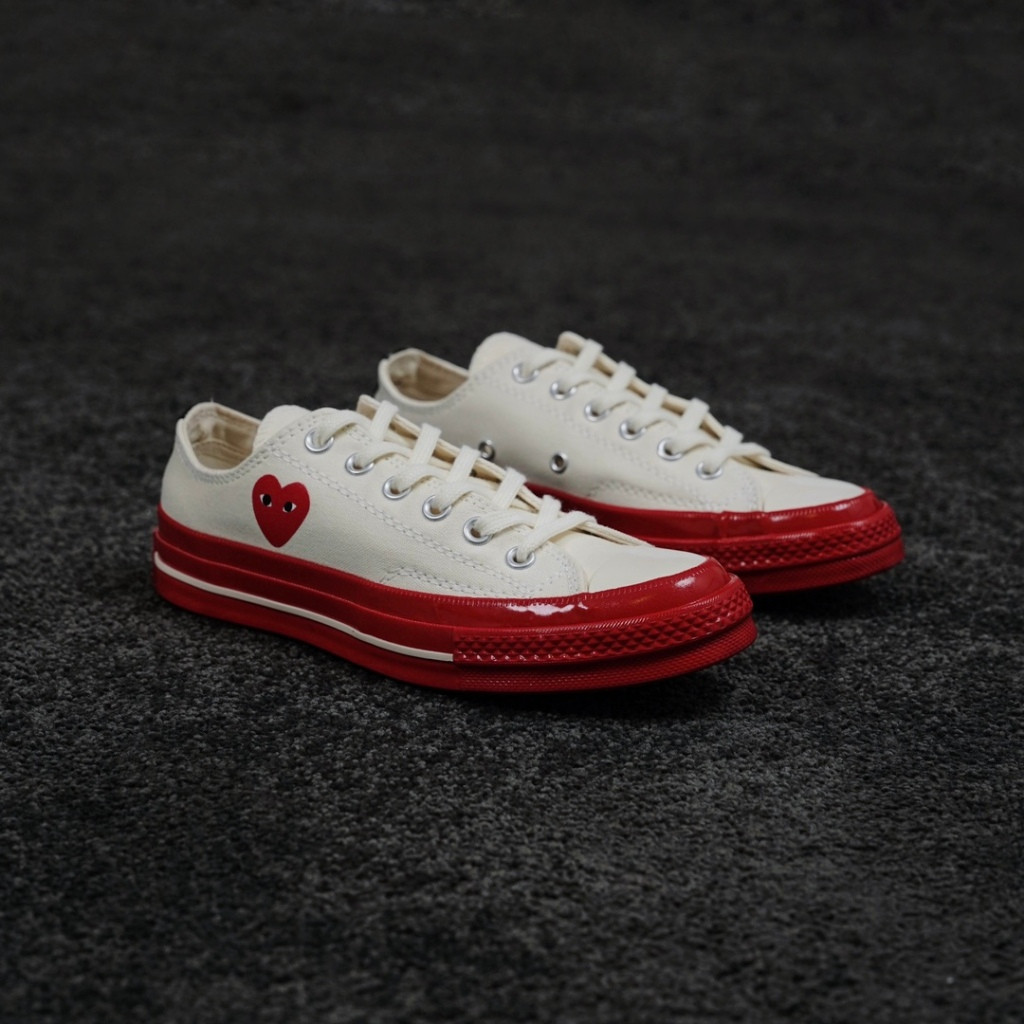 Cdg x Converse Chuck Taylor 1970s แบรนด์ Rei Kawakubo ใหม่ครบรอบ 12 ปี