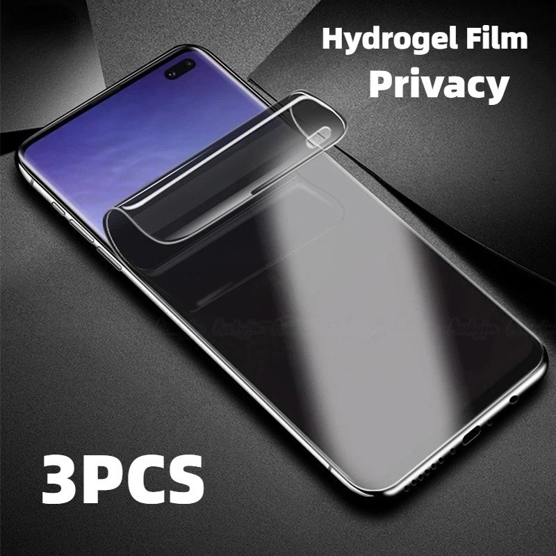 3pcs Anti Spy HD Hydrogel ฟิล์มสําหรับ ZTE Voyage nubia 3D 40 20 V70 S30 Z70 Z60S Z60 Z50S Z50 Z40S 