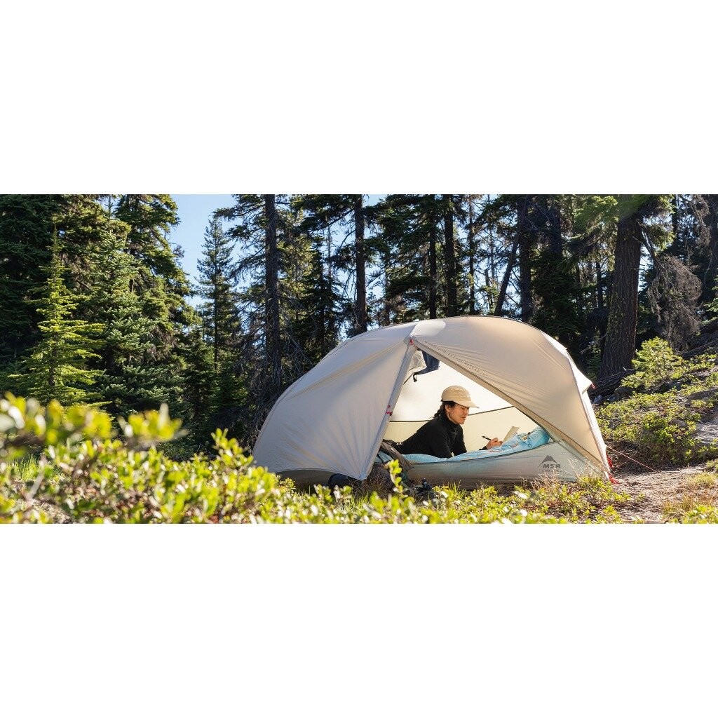 MSR Hubba Hubba LT 1 โปร่งสบายเป็นพิเศษและกว้างขวางราวกับอยู่บ้าน