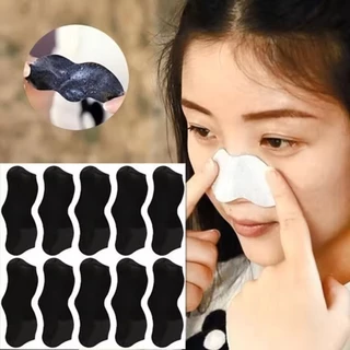 10-60ชิ้นทําความสะอาดลึกสิวหัวดําลบแถบจมูก-หดรูขุมขนสิวรักษาจมูกแพทช์ดูแลผิว