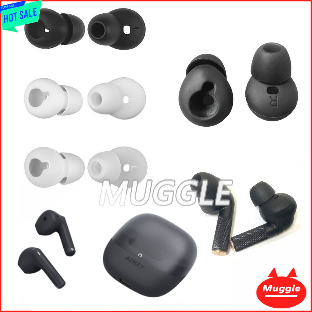 Aukey EP-M4 Move Vibe eartips หูฟัง จุกหูฟังกันลื่น Aukey EP-M4 Move Vibe TWS TWS eartips หูฟัง จุกห