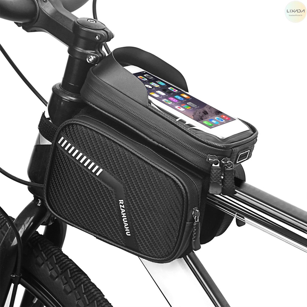 Lixada กระเป๋าจักรยานกันน้ําติดท่อบนคู่ สําหรับ MTB/เสือภูเขา พร้อมช่องเก็บของรอบ