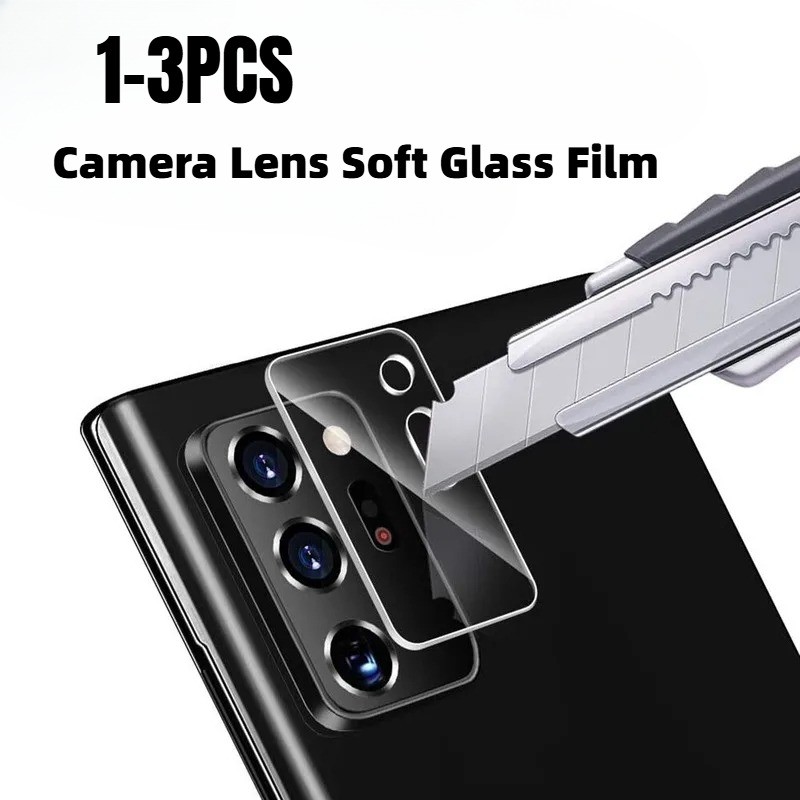 1-3pcsกล้องเลนส์protectorฟิล์มแก้วอ่อนultra Thin 0.15 มม.Anti-Shockป้องกันการระเบิดสําหรับOPPO A56 A