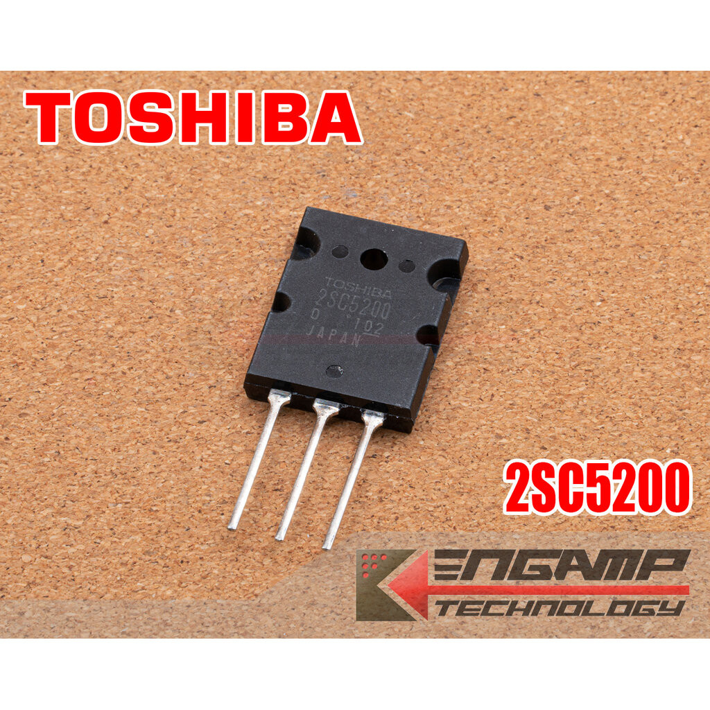 (1ตัว) [TR] 2SC5200 TOSHIBA (แท้ JAPAN) NPN 15A 230V 150W