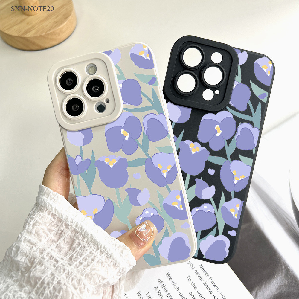 Samsung Galaxy Note 20 10 9 8 Lite Plus Ultra เคสซัมซุง สำหรับ Flower เคส เคสโทรศัพท์ TY
