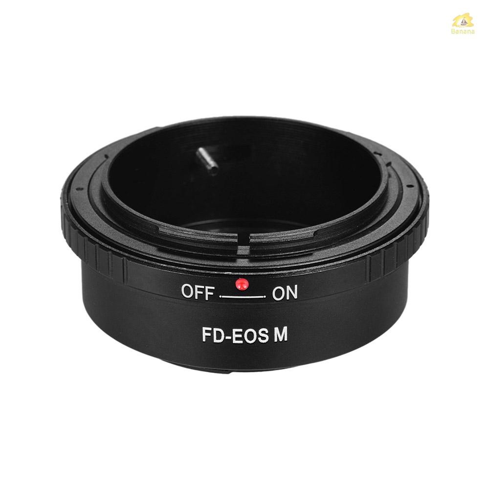 FD-EOS M เลนส์อะแดปเตอร์แหวนสําหรับ Canon FD เลนส์ Canon EOS M Series กล้องสําหรับ Canon EOS M M2 M3