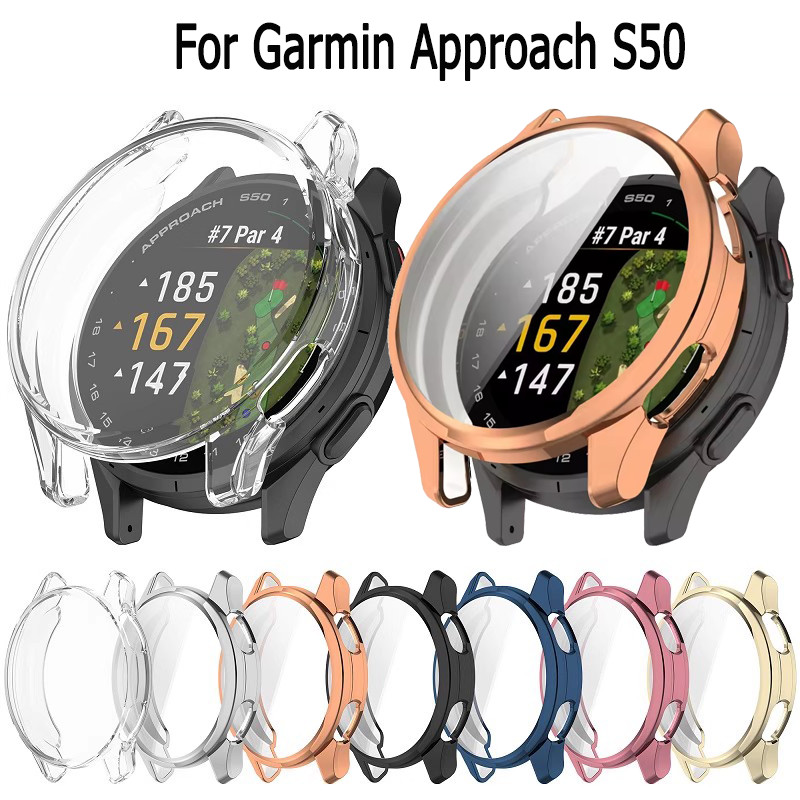 เคส สำหรับ Garmin Approach S50 เคสกันรอย TPU กันกระแทก สำหรับ Approach s50 เคสหน้าจอกันรอย smart wat