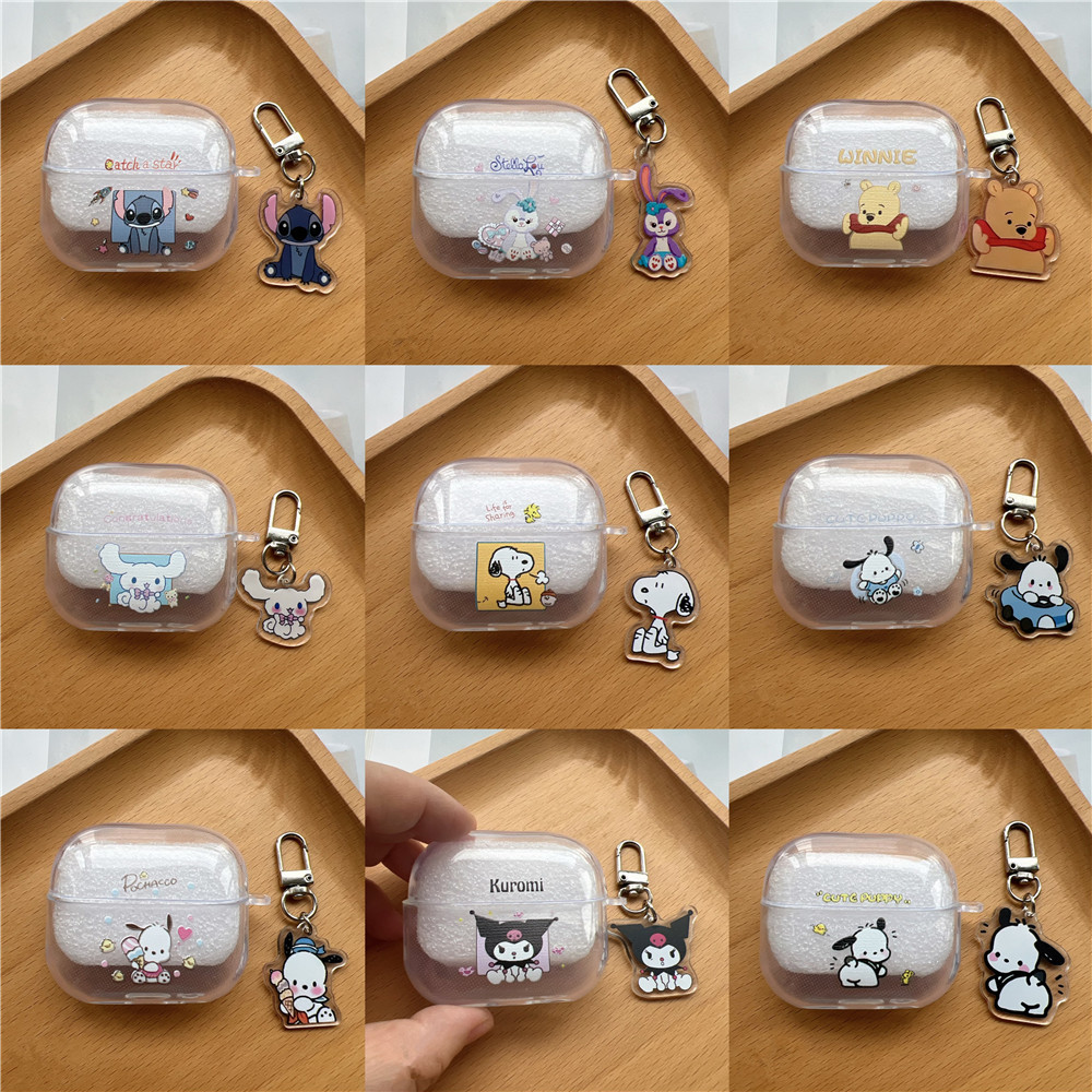 เคสการ์ตูนสําหรับ Samsung Galaxy Buds 3 Pro Soft TPU Shell Galaxy Buds3 หูฟังอุปกรณ์เสริมแขนป้องกัน Funda ราคาถูก Shopee Lazada