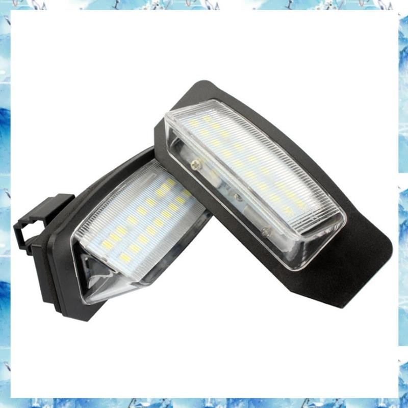 [ ] โคมไฟป้ายทะเบียน LED 2 ชิ้นสําหรับ 2 3 Eclipse 3 4 Galant Xpander I-MiEV