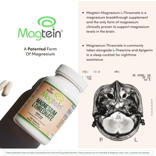 Magnesium L-Threonate Capsules | ช่วยเพิ่มความจำและสมาธิ | 120 Capsules