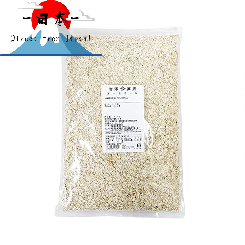 [Direct from Japan]
TOMIZ Oatmeal - Bulk Size 1kg & 2kg (Oat Flour for Baking, Pancakes, and More)