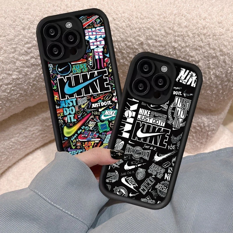 แนวโน้มยี่ห้อกราฟิติตัวอักษรภาษาอังกฤษเคสสำหรับ Vivo Y36 Y21 Y15s Y22 Y78 Y12i Y33s Y12s Y02 Y20 Y27 Y17s Y17 Y15 Y100i - รูปที่ 4