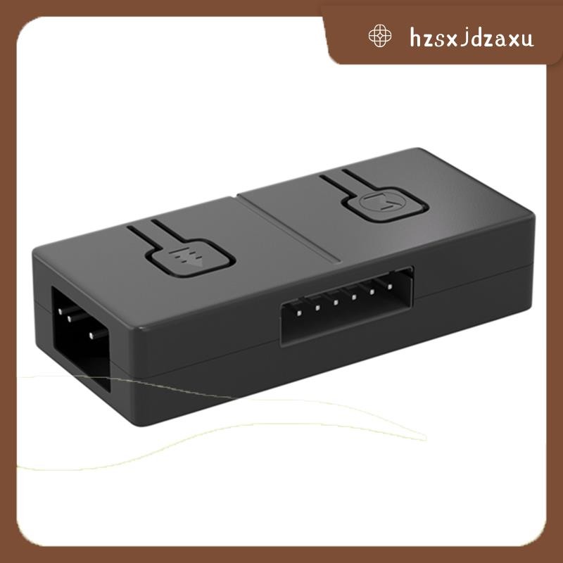 hzsxjdzaxu5V 3Pin ARGB ถึง 12V 4 Pin RGB Converter 5V ARGB ถึง 12V RGB Converter 5V 3pin Manual Cont