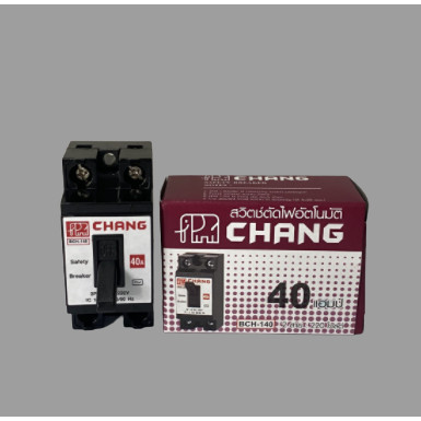 Breaker 40A (เบรกเกอร์ยี่ห้อช้าง)
