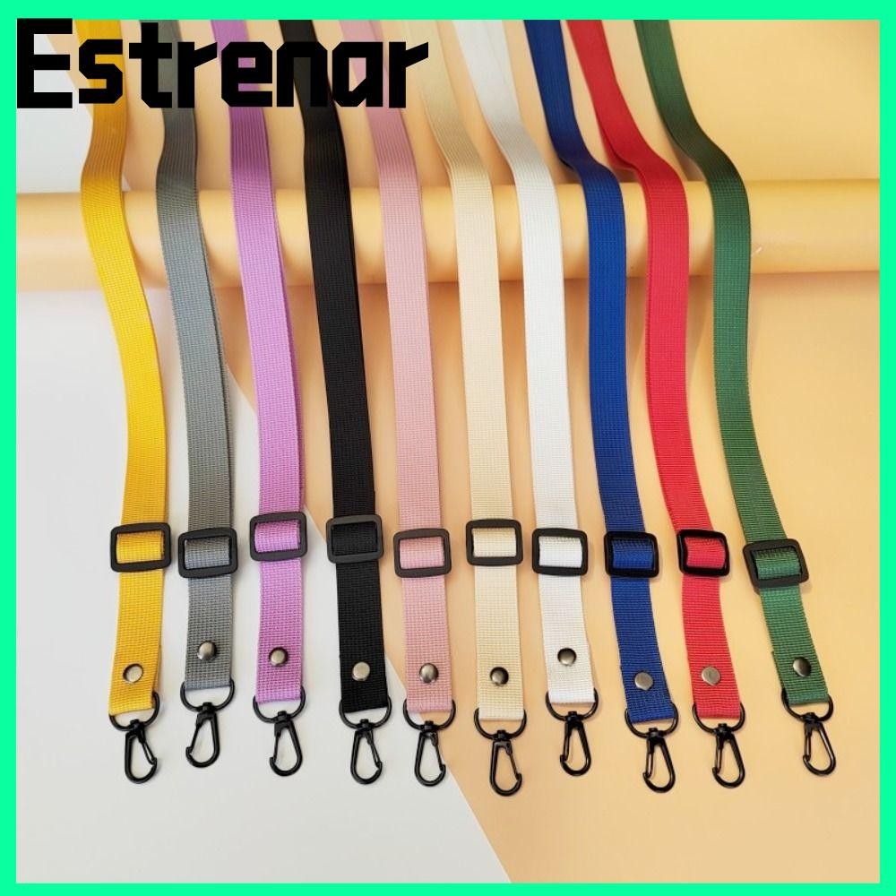 สายสะพายไหล่ทดแทน ESTRENAR, สายสะพาย Dacron ยาว 130CM, กระเป๋าคาดเข็มขัดปรับระดับได้ยี่ห้อ