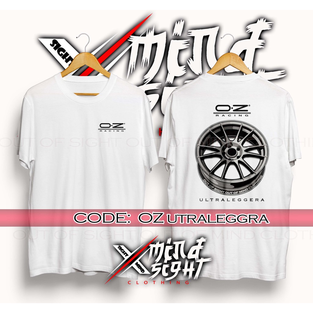 Oz Racing Ultraleggera Car Tshirt เสื้อไมโครไฟเบอร์ Limited Edition