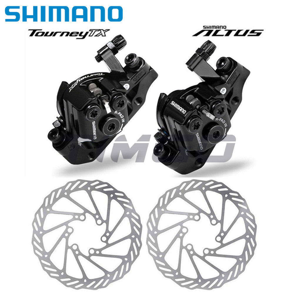 Shimano TourneyTX Altus BR-TX805 BR-M375 จักรยานเสือภูเขา MTB ดิสก์เบรก Caliper G3 โรเตอร์ AVID BB5