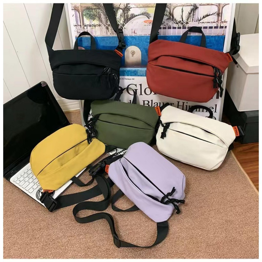 【พร้อมส่ง】miss bag fashion1 กระเป๋าคาดอก กระเป๋าแฟชั่น สไตส์นี้เท่มาก รุ่งใหม่ล่าสุด 2024