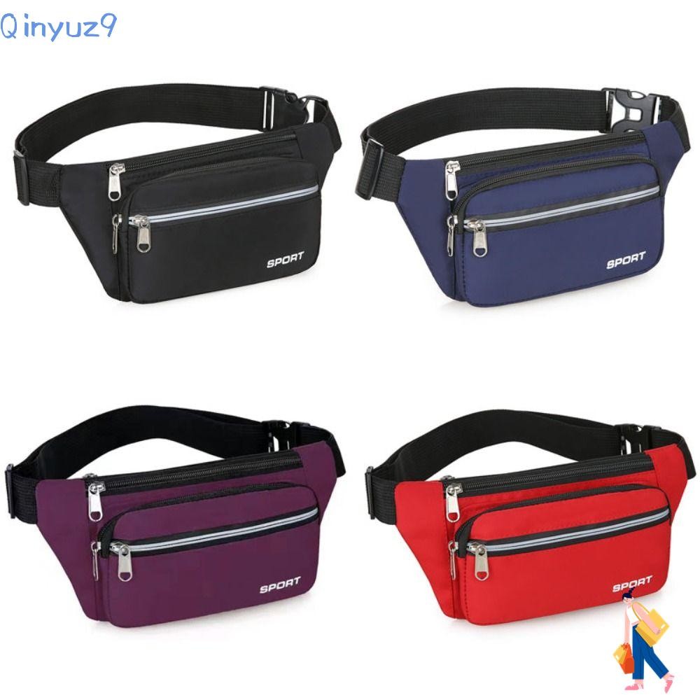 Qinyuz9 Chest Pack, Purse Men กระเป๋าคาดเอว, Fashion Multifunctional Waterproof Fishing Gear Bag