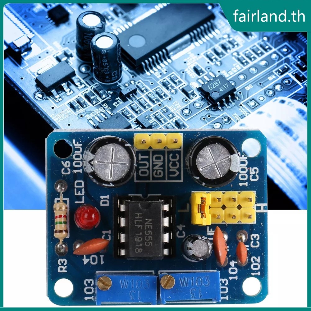 [FAIRLAND-TH] Ne555 Pulse Frequency Generator Duty Cycle Generator Board Module