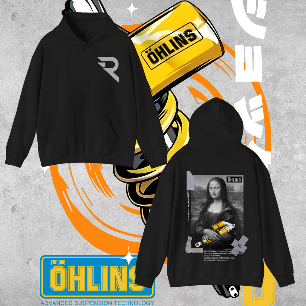 【ใหม่】【HOT】 KGNPRO® | เสื้อฮู้ด OHLINS | Hoodie | เสื้อคอกลมพิมพ์ใหม่คอกลมผ้าฝ้าย 100 % พิมพ์ลายละเอียดระบายอากาศได้ดี M