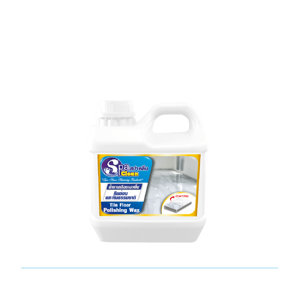 shophome468 SPACLEAN ผลิตภัณฑ์เคลือบเงาพื้นกระเบื้องหินอ่อนและหินธรรมชาติ ขนาด 1000 มล. รับประกันของเเท้