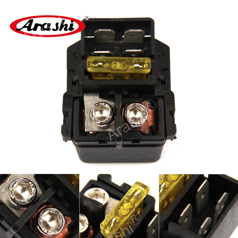 Arashi ไฟฟ้าสวิทช์ Starter Solenoid รีเลย์สําหรับ HONDA CBF1000 CB1300 CB1000 NT700 SH150 VT1300 CH2