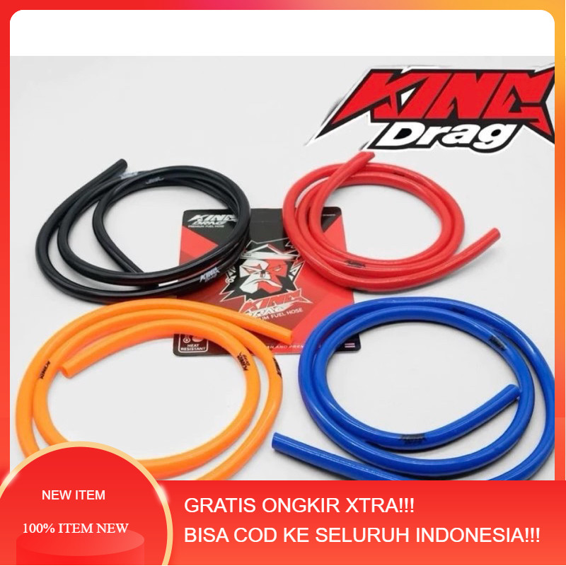 KING DRAG GASTOLINE HOSE AIR HOSE UNIVERSAL MOTORCYCLE GASTOLINE HOSE โดย KING DRAG