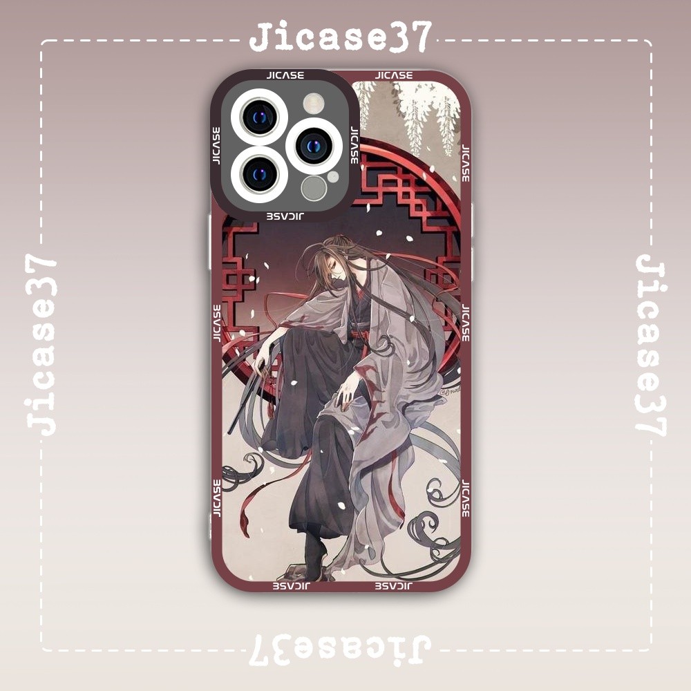 เคสไอโฟนขอบเหลี่ยม Samsung Xiaomi Oppo ตัวละคร Patriarch Demonic Wei Wuxian Wei Ying Wei Ying Wei Yi
