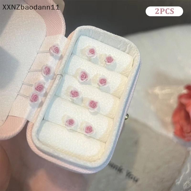 Xnz 1คู่ประณีตขนาดเล็กอารมณ์ดอกไม้ต่างหูผู้หญิงสาวแฟชั่นงบต่างหูเครื่องประดับงานแต่งงานอุปกรณ์เสริมของขวัญ MHF