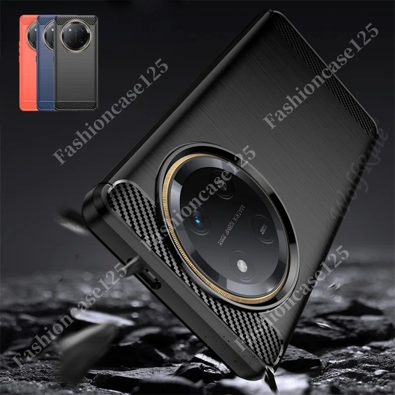 Honor X9c 5G 2024 สําหรับ Honor X9c HonorX9c HonorX9B Honor X9b X9b X9a 5G 4G 2024 คาร์บอนไฟเบอร์ Soft TPU ซิลิโคนเคสโทรศัพท์ฝาหลังกันกระแทกกันชน Anti Drop