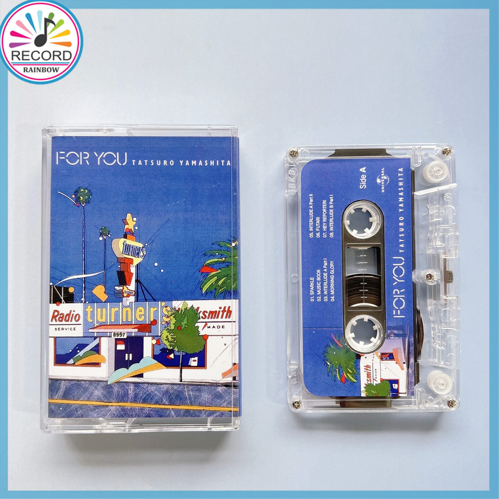 Tatsuro Yamashita For you Citypop Cassette Tape Brand New [Sealed] Original